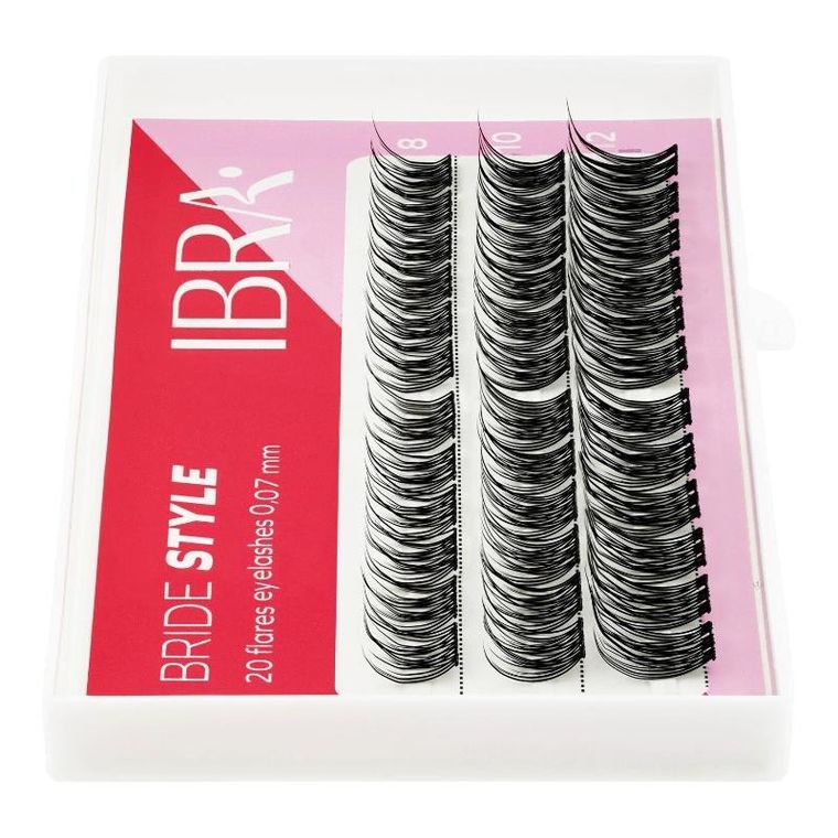 Ibra, Bride Style, kępki rzęs, mix