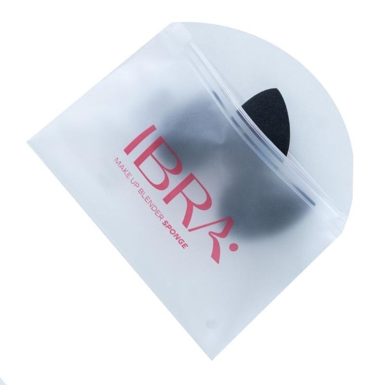 Ibra, Makeup Blender Sponge, gąbeczka do makijażu, czarna, 3 szt.