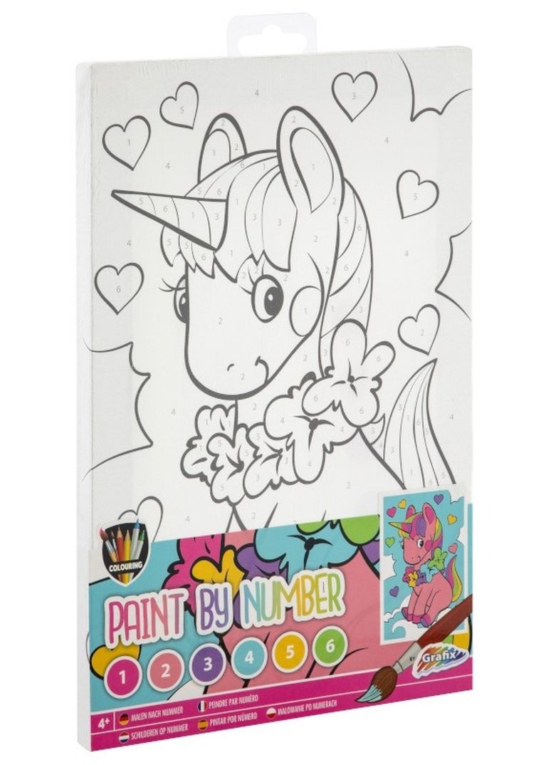 Icom, malowanie po numerach, 29,7-19,5 cm