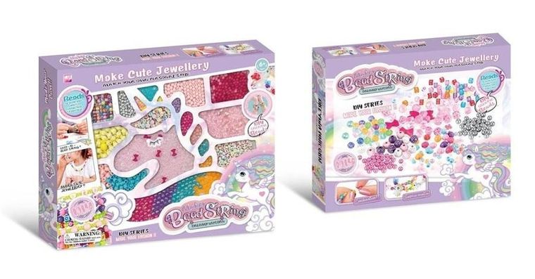 Icom, zestaw koralików, Jednorożec