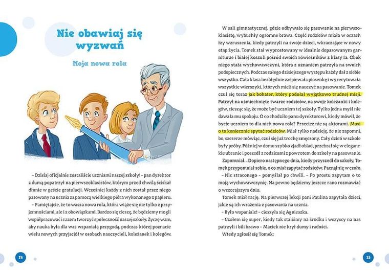 Idę do szkoły. Mądre rady