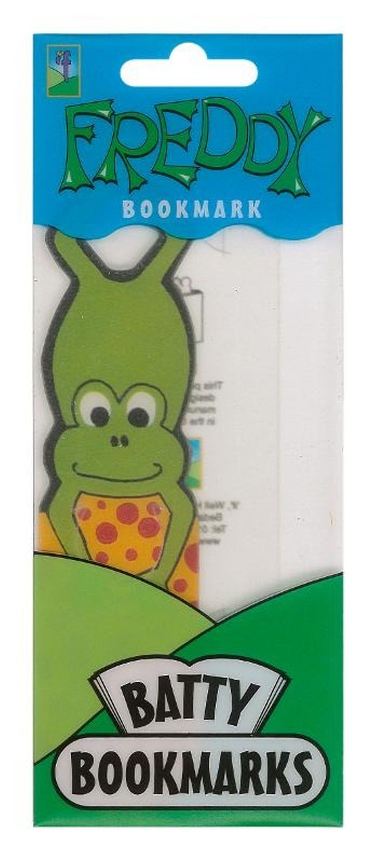 If, Batty I, zakładka do książki, żaba, Freddy