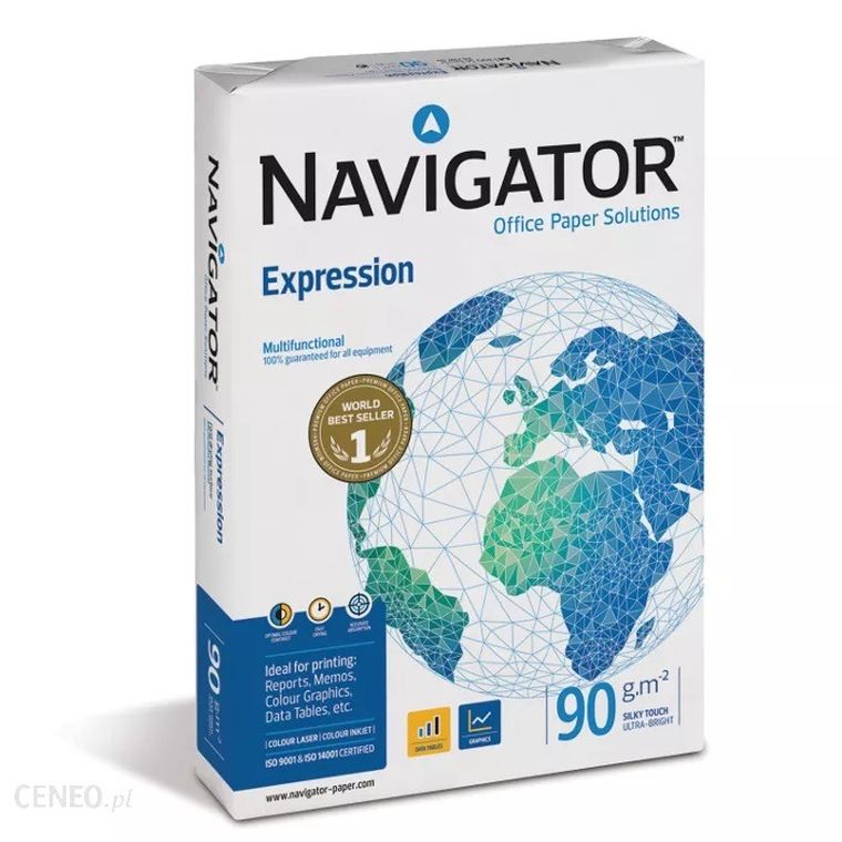 Igepa, Navigator Premium, papier xero, A3, 90g