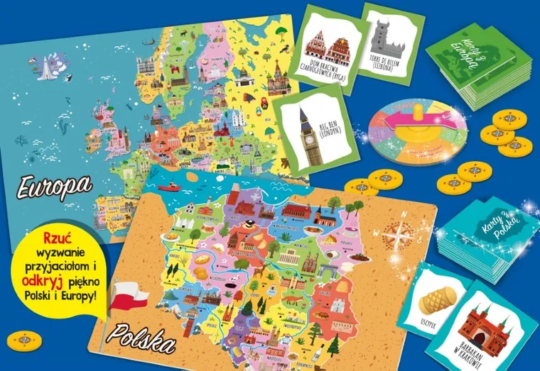 I'm a Genius, Poszukaj i znajdź: Polska i Europa, gra edukacyjna