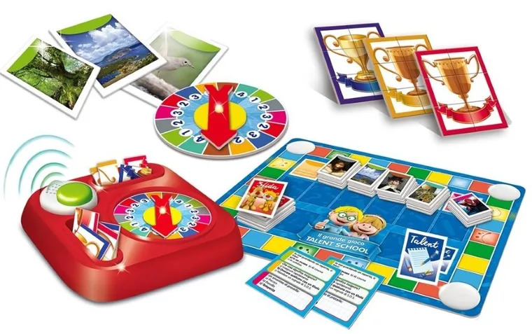 I'm a Genius, Wielka szkoła aktorska, gra planszowe