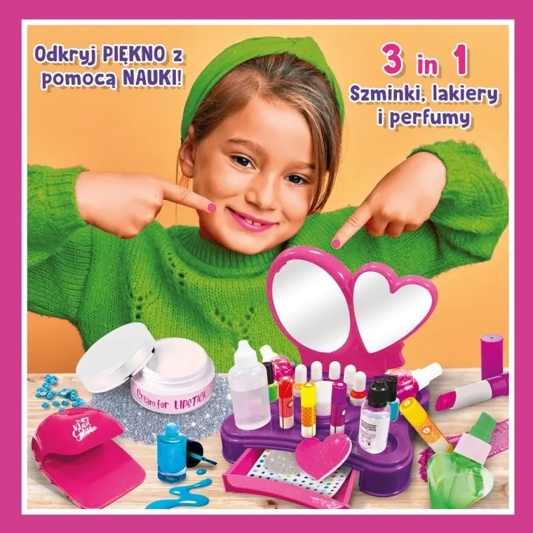 I'm a Genius, Wielkie laboratorium nauk kosmetycznych, zestaw edukacyjny