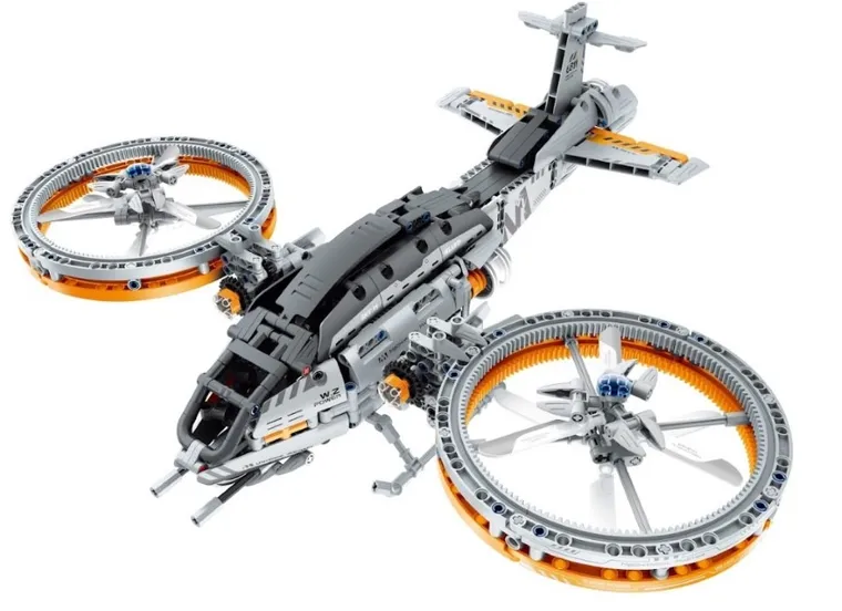 iM.Master, gwiezdny myśliwiec, klocki, 817 elementów