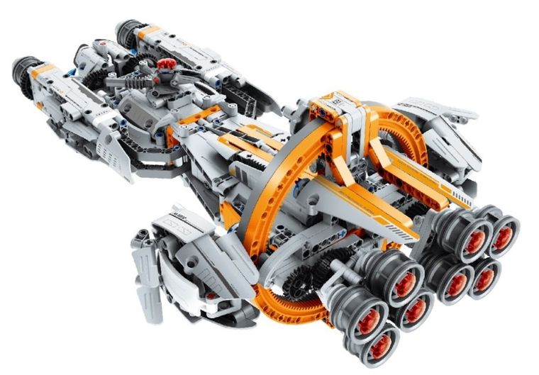 iM.Master, gwiezdny statek, klocki, 955 elementów