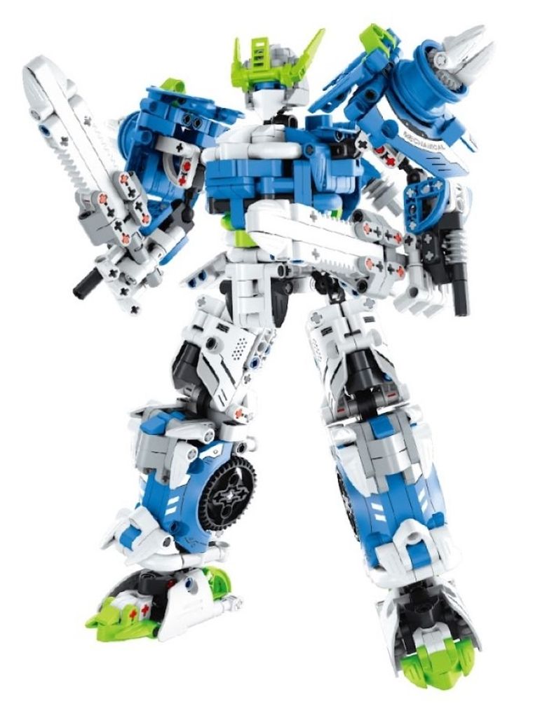 iM.Master, Mecha wojownik niebieski, klocki, 941 elementów