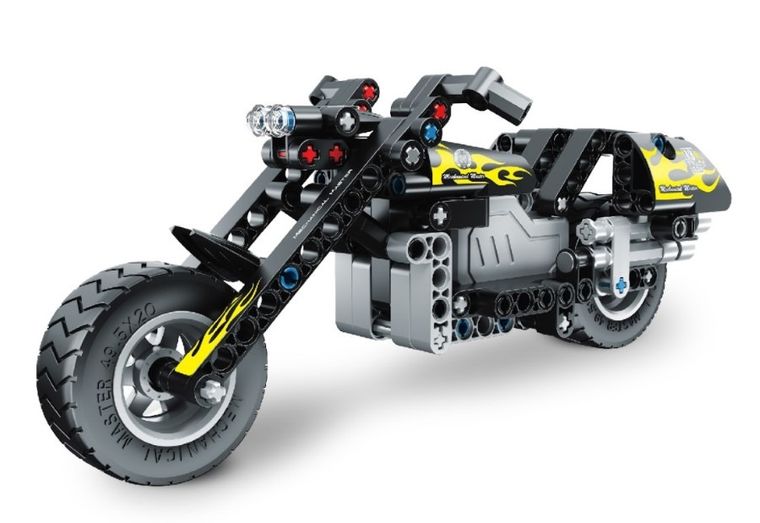 iM.Master, motocykl, klocki, 183 elementy