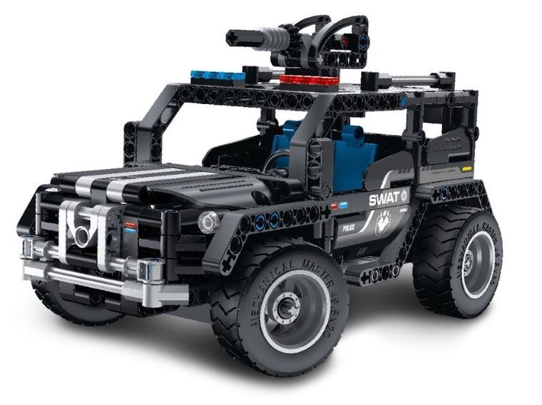 iM.Master, pojazd SWAT 2w1, klocki, 391 elementów