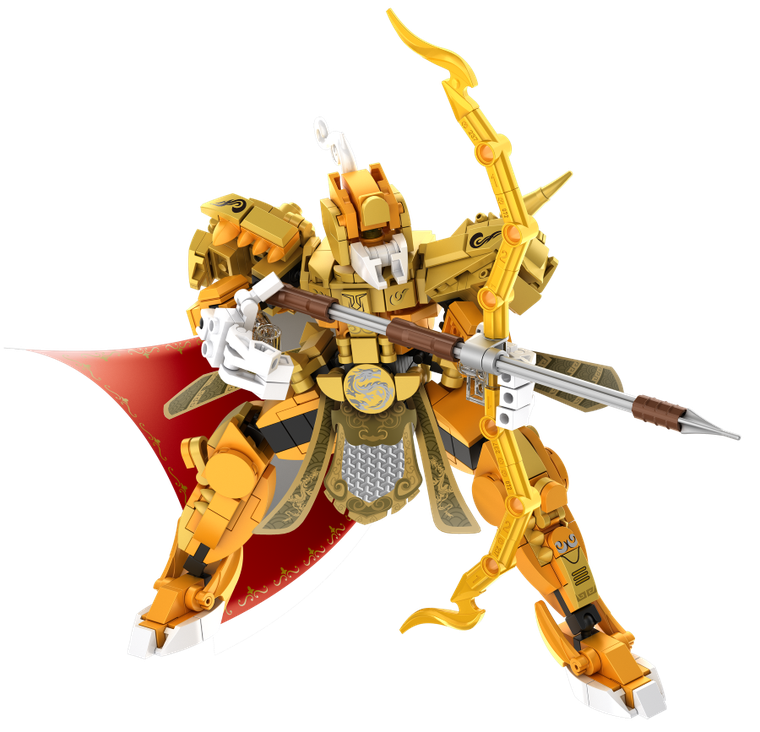 iM.Master, robot wojownik/byk 2w1, klocki, 344 elementy