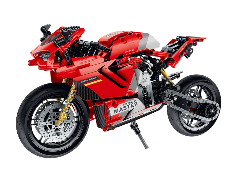 iM.Master, ścigacz czerwony, klocki, 557 elementów