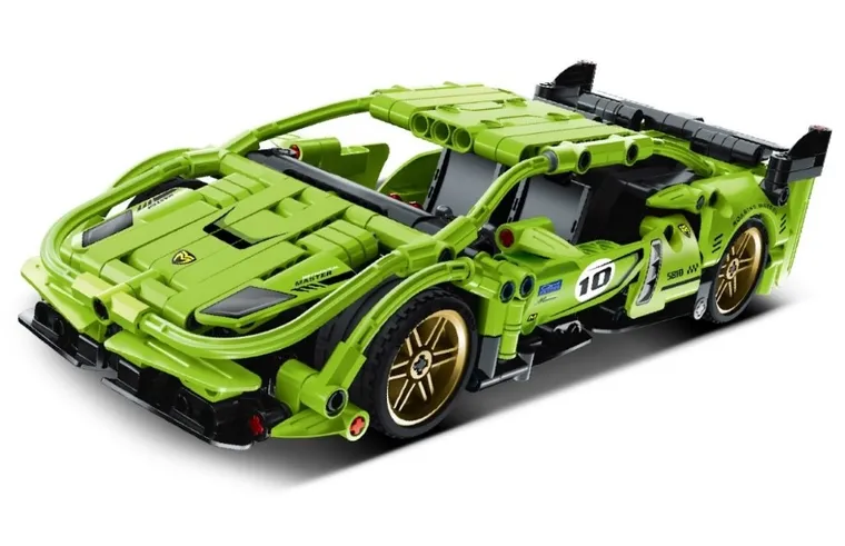 iM.Master, super auto zielone, klocki, 457 elementów