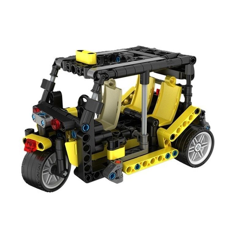 iM.Master, wózek widłowy/pojazd trójkołowy, pojazd budowlany 2w1, klocki konstrukcyjne, 6875 elementów