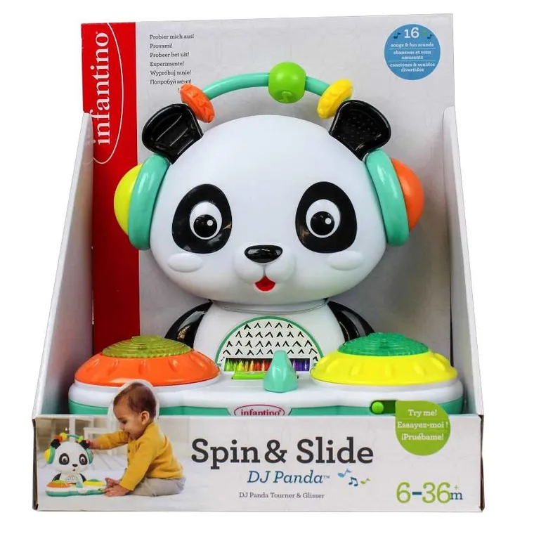 Infantino, Dj panda, zabawka interaktywna