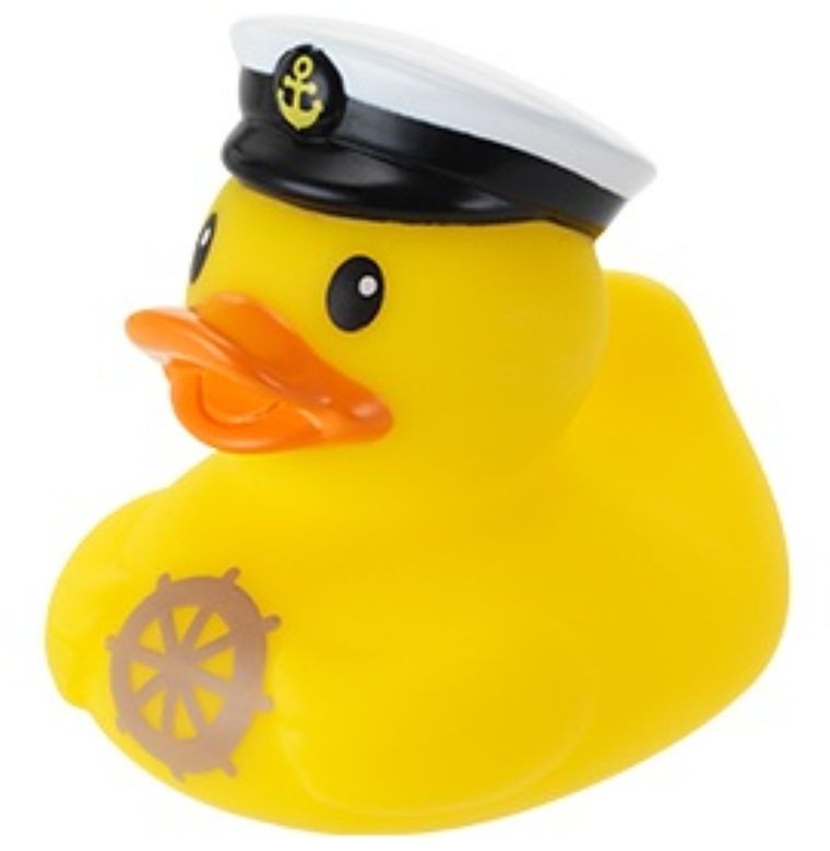 Infantino, kaczka kąpielowa, kapitan, zabawka do kąpieli