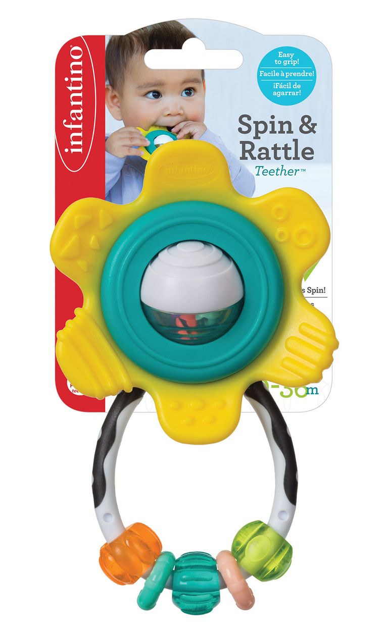 Infantino, kwiatek, grzechotka, gryzaczek