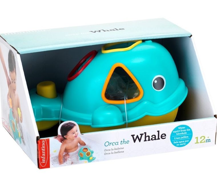 Infantino, wieloryb, kąpielowy sorter