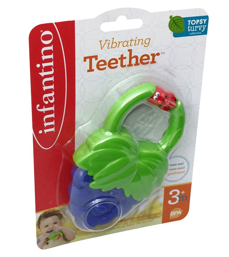 Infantino, winogrono, wibrujący gryzak