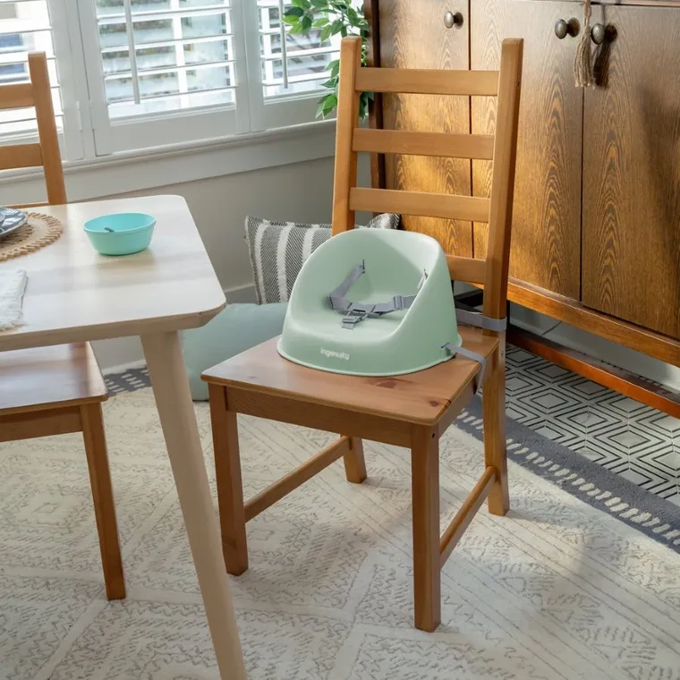 InGenuity, My Spot, krzesełko do karmienia mocowane do krzesła, green, 6m+