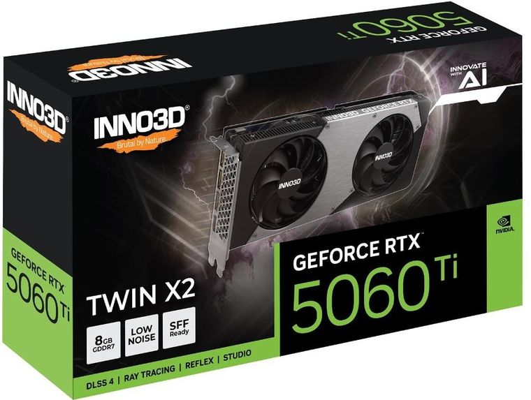 Inno3d, RTX 5060 Ti Twin X2 8GB, karta graficzna