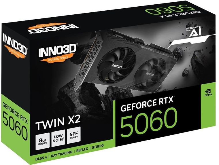 Inno3d, RTX 5060 Twin X2 8GB, karta graficzna