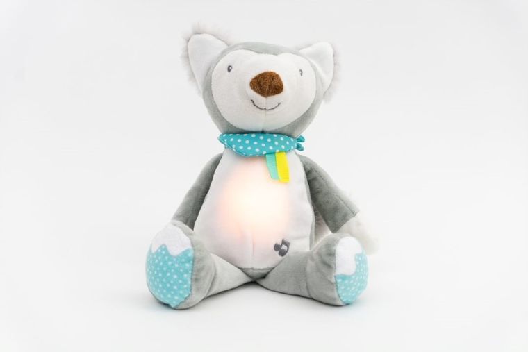 InnoGIO, GIOfriends, Mateo, szumiąca przytulanka z pozytywką i lampką nocną