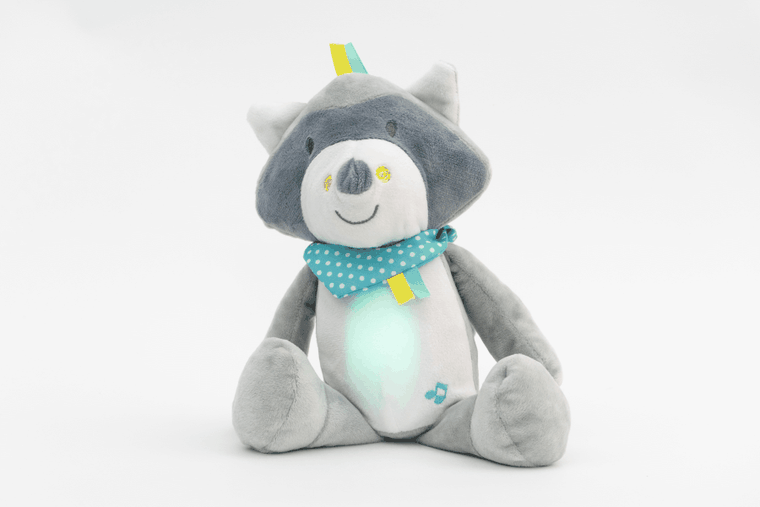 InnoGIO, GIOfriends, Oscar, szumiąca przytulanka z pozytywką i lampką nocną