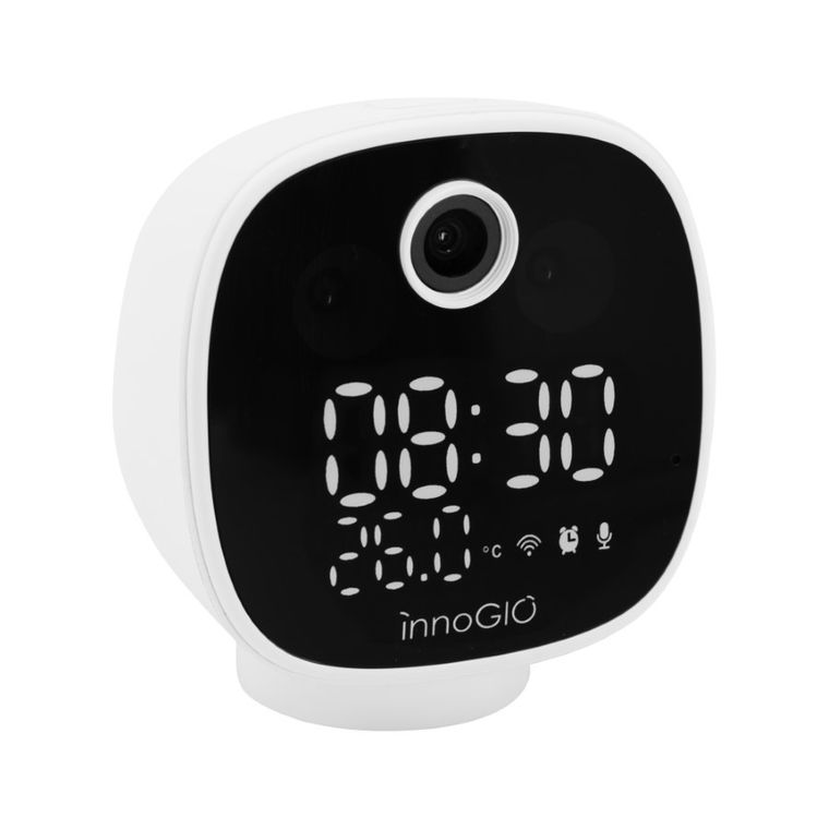 InnoGIO, GIOsafety, Smart Clock, kamera wi-fi