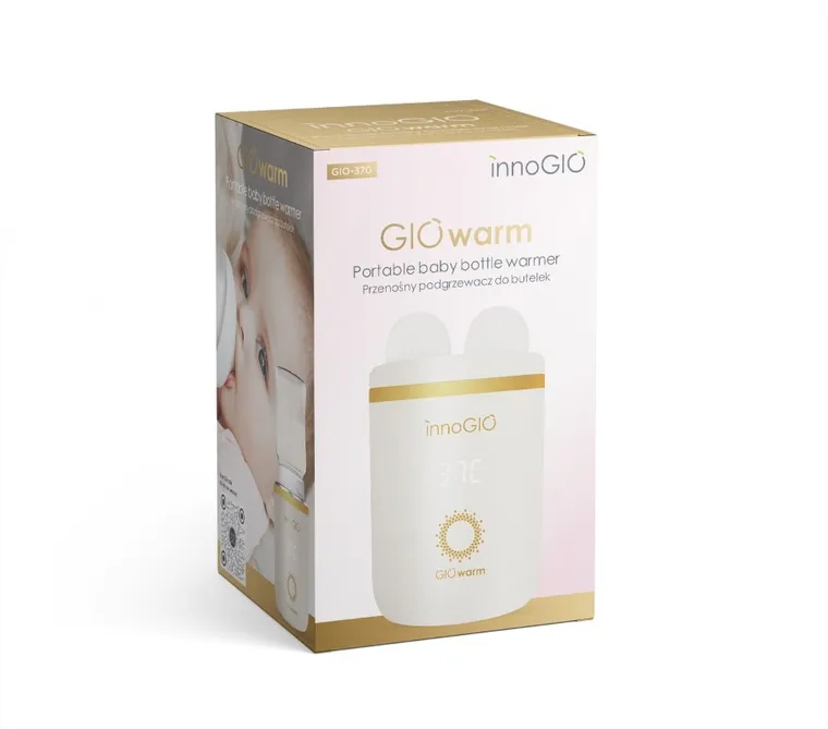 Innogio, GIOwarm, podróżny podgrzewacz do butelek