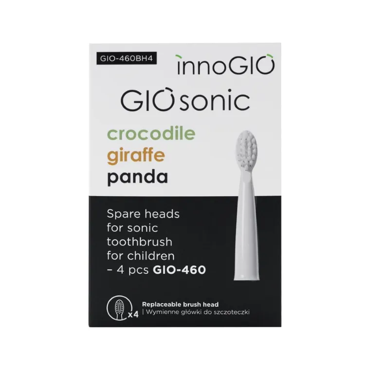 InnoGIO, wymienne główki do szczoteczek, 2 szt.