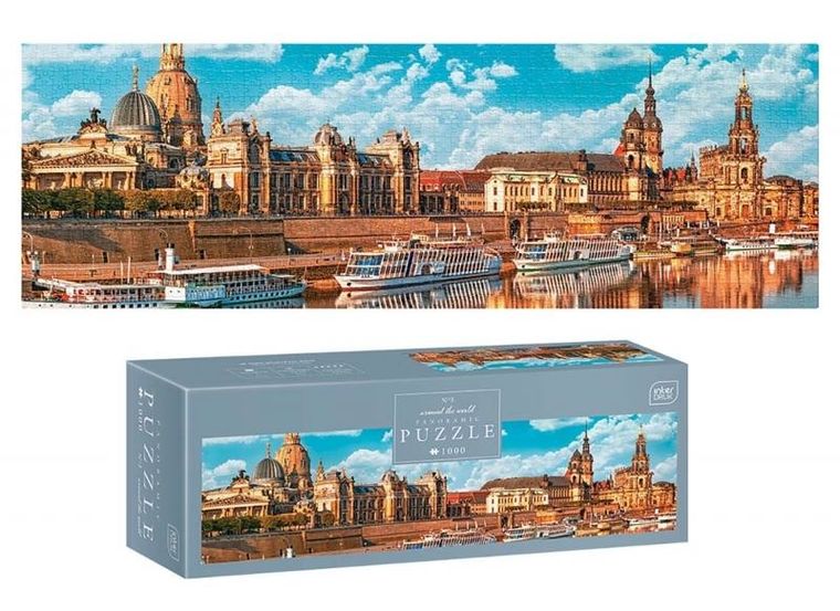 Interdruk, Around The World 3, puzzle panorama, 1000 elementów