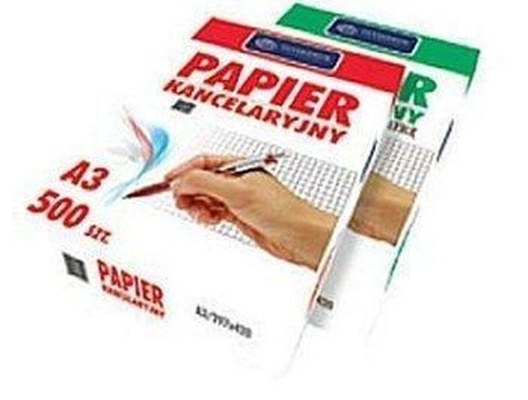 Interdruk, papier kancelaryjny A3, 500 kartek, linia