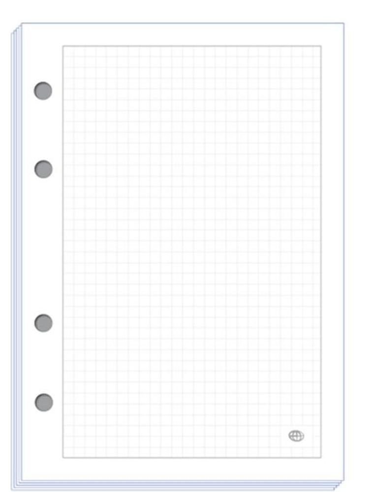 Interdruk, wkład do segregatora A4/100K kratka, 5 szt.