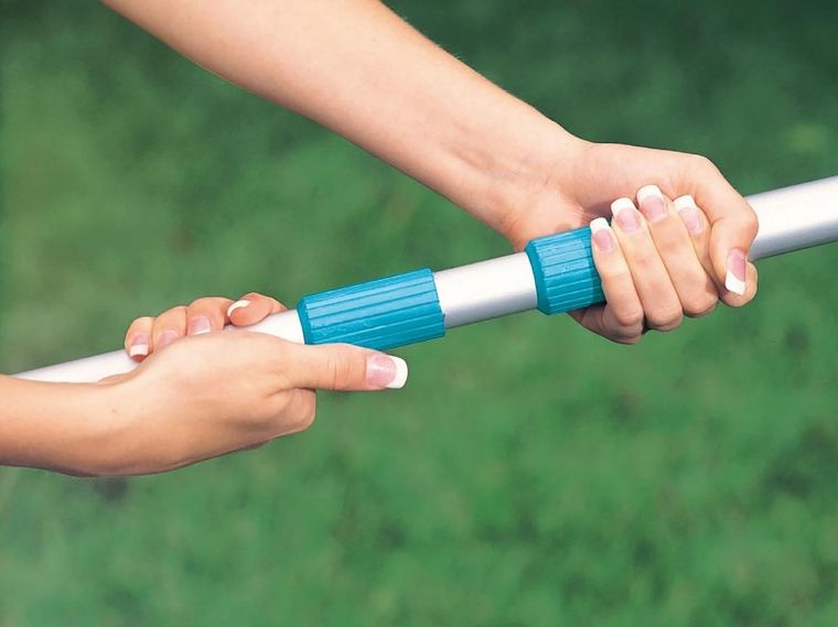 Intex, aluminiowy kij teleskopowy, 239 cm, 26,2 mm