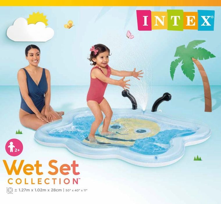 Intex, basen dla malucha, pszczoła z rozpylaczem