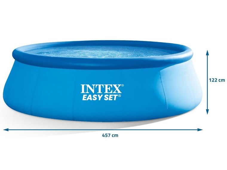 Intex, basen ogrodowy rozporowy, 12w1, 457-122 cm