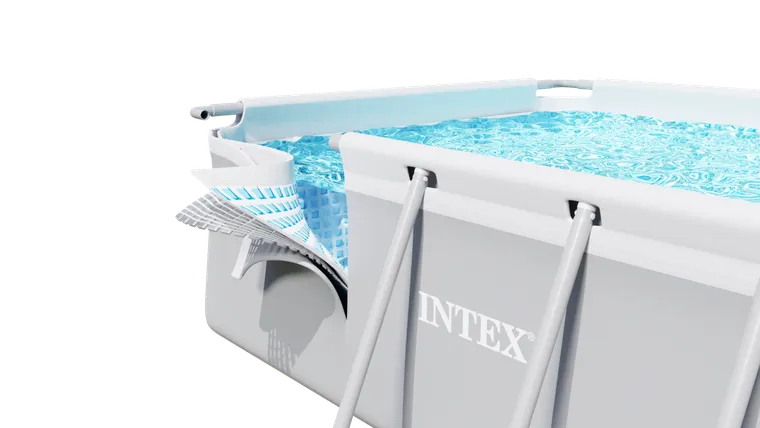 Intex, basen ogrodowy, stelażowy, 17w1, 400-200-100 cm