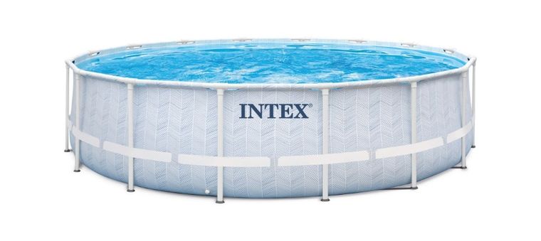 Intex, basen ogrodowy, stelażowy, 488-122 cm, zestaw 12w1