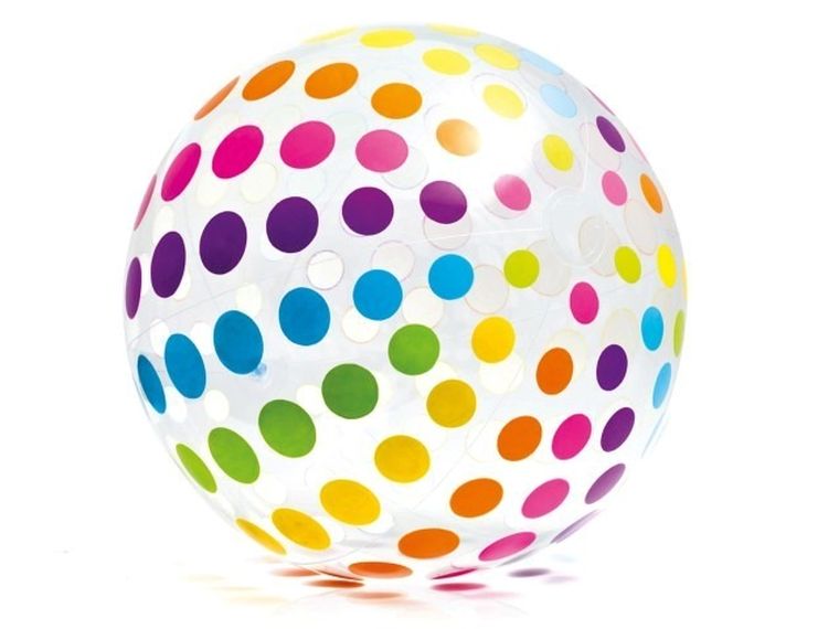 Intex, dmuchana piłka plażowa, 80 cm
