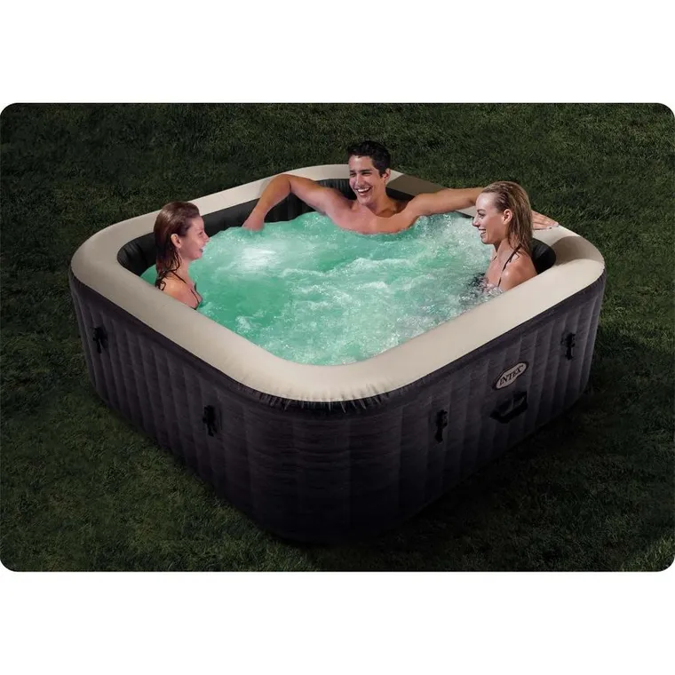 Intex, dmuchane SPA z hydromasażem, 4 osobowe + generator chloru