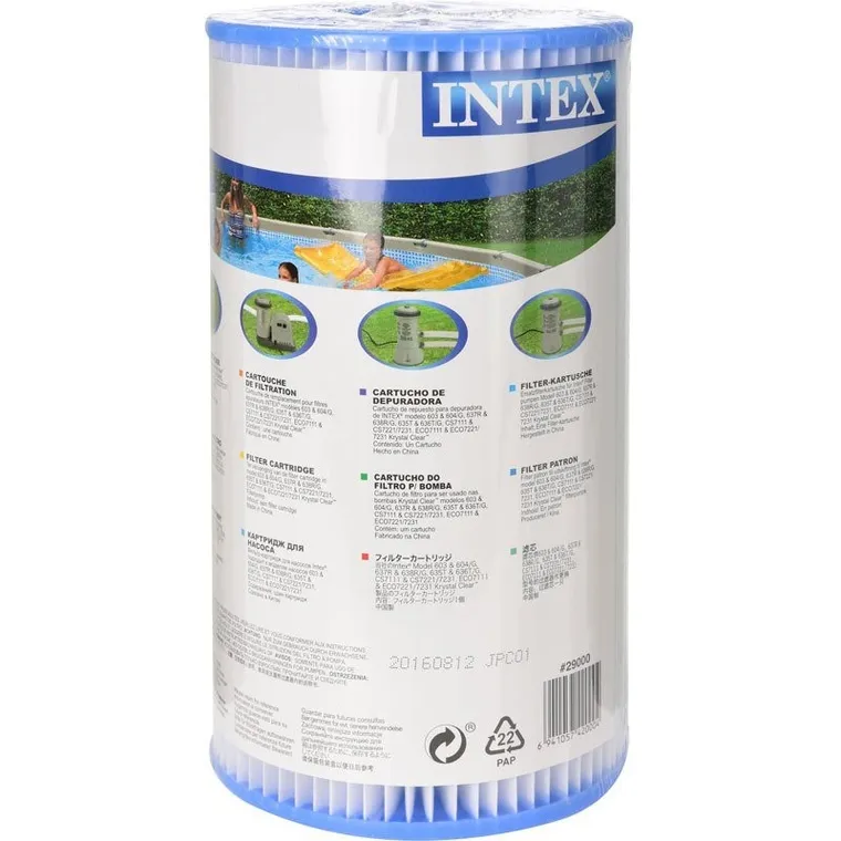 Intex, filtr wymienny do pompy basenu, typ A