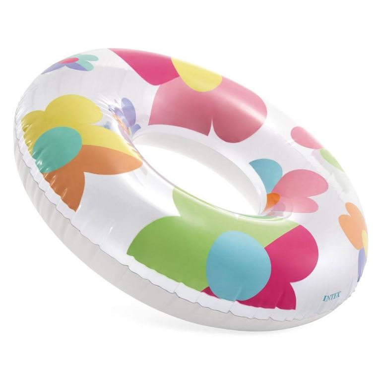 Intex, koło do pływania, kwiaty, 81 cm