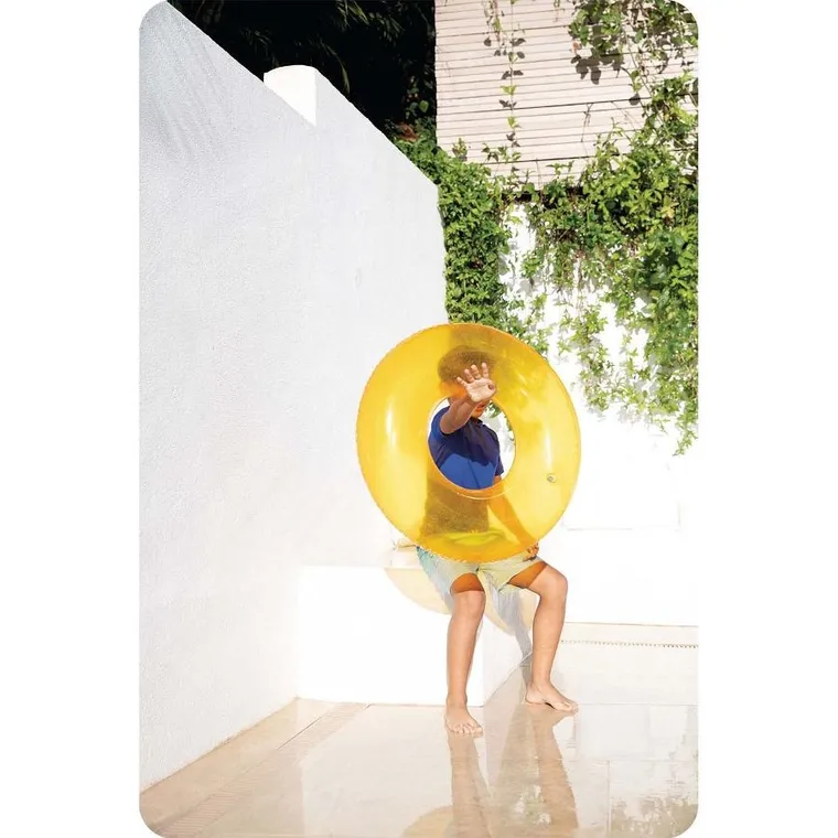 Intex, koło do pływania, pomarańczowe, 76 cm