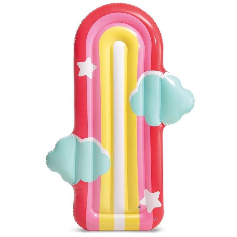 Intex, materac dmuchany, kształt tęczy