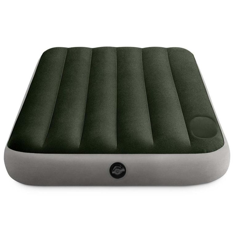 Intex, materac dmuchany z pompką, 191-99-25 cm