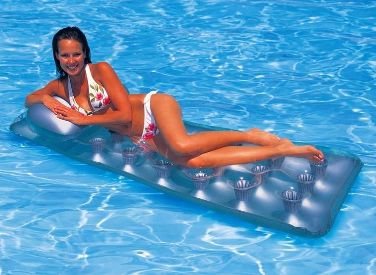 Intex, materac do pływania, 188-71 cm