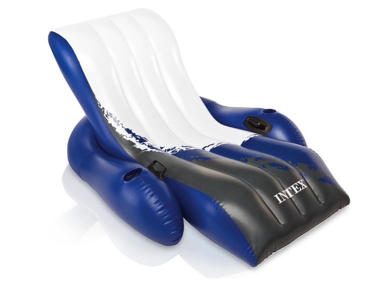 Intex, materac profilowany do pływania, 180-135 cm