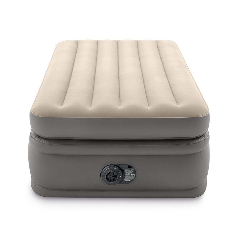 Intex, materac welurowy, z wbudowaną pompką elektryczną, 191-99-51cm